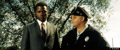 IN THE HEAT OF THE NIGHT, Sidney Poitier, Rod Steiger, 1967