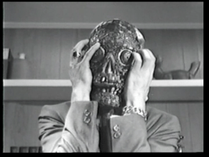 "CURSE THESE CHEAP CHINESE CARDBOARD GLASSES!"