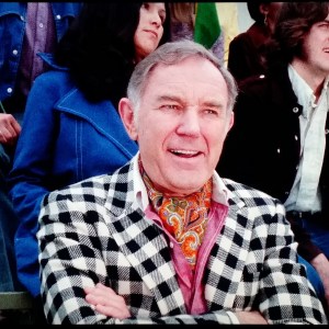 That cravat deserves its own credit.